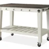 Cayla Two-Tone Rolling Kitchen Cart -COSCO Store 810423038 3