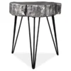 Dellman Silver Accent Table -COSCO Store 810431490 2