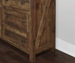 Century Lane Rustic Brown 6-Drawer Dresser 11 Century Lane Rustic Brown 6-Drawer Dresser -COSCO Store 810434140 4