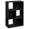 Black Oak 6-Cube Storage Organizer -COSCO Store 810435811