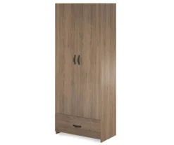 Salinas Rustic Oak Storage Cabinet -COSCO Store 810448555 3
