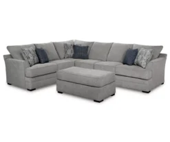 Naples Gray Ottoman -COSCO Store 810451015 810451016 810451017