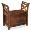 Abbonto Warm Brown Bench -COSCO Store 810458149 1
