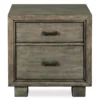Arnett Smoky Gray Nightstand 1 Arnett Smoky Gray Nightstand -COSCO Store 810458207 2