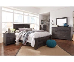 Brinxton Black 2-Drawer Nightstand 9 Brinxton Black 2-Drawer Nightstand -COSCO Store 810458214 810408994