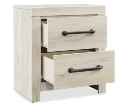 Cambeck Whitewash 2-Drawer Nightstand -COSCO Store 810458216 1