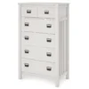 Deveronne Ivory Oak 5-Drawer Dresser -COSCO Store 810464955 3
