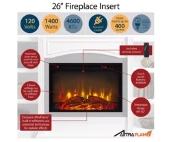 63" Rollins Espresso Electric Fireplace Console 8 63" Rollins Espresso Electric Fireplace Console -COSCO Store 810464962 4