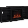 65" Wilton Black Electric Fireplace Console -COSCO Store 810464969 3