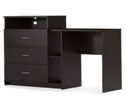 Chevil Espresso Media Dresser & Desk 7 Chevil Espresso Media Dresser & Desk -COSCO Store 810465132 4