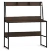 Brown Desk With Hutch -COSCO Store 810465636 1