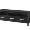 Black 3-Drawer TV Stand -COSCO Store 810469707 2