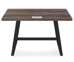 Arlenbry Gray Desk -COSCO Store 810485139 3