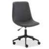 Black Faux Leather Swivel Office Chair 1 Black Faux Leather Swivel Office Chair -COSCO Store 810491963 2