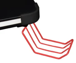 Black LED Gaming Desk With Riser -COSCO Store 810499569 2