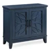 Carly Navy Blue 2-Door Accent Cabinet -COSCO Store 810504705 1