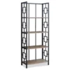 Dark Taupe Square 4-Shelf Open Bookcase 2 Dark Taupe Square 4-Shelf Open Bookcase -COSCO Store 810512901 2