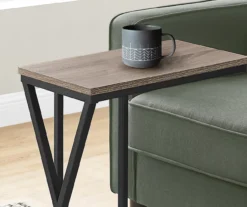 Monarch Crisscross C End Table -COSCO Store 810512909 4