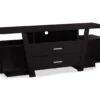 60" Espresso 2-Drawer TV Stand -COSCO Store 810512982 2
