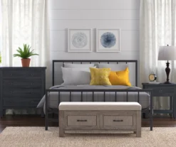 Black Evans King Platform Bed -COSCO Store 810513490 7