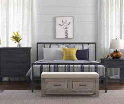 Black Evans King Platform Bed -COSCO Store 810513490 8