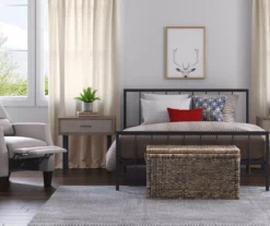 Black Evans King Platform Bed -COSCO Store 810513490 9