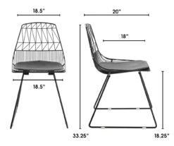 Vivi Metal Dining Chairs, 2-Pack -COSCO Store 810513497 6