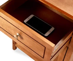 Alcott Light Brown Side Table With Drawer 24 Alcott Light Brown Side Table With Drawer -COSCO Store 810513518 6