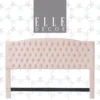 French Blush Pink Celeste Upholstered Queen Headboard 1 French Blush Pink Celeste Upholstered Queen Headboard -COSCO Store 810513529