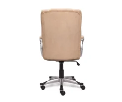 Fawn Tan Linen Executive Office Chair -COSCO Store 810513549 7
