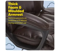 Hannah Brown Bonded Leather Office Chair -COSCO Store 810513551 A0 7