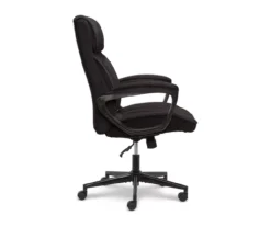 Hannah Charcoal Gray Microfiber Office Chair 34 Hannah Charcoal Gray Microfiber Office Chair -COSCO Store 810513553 10