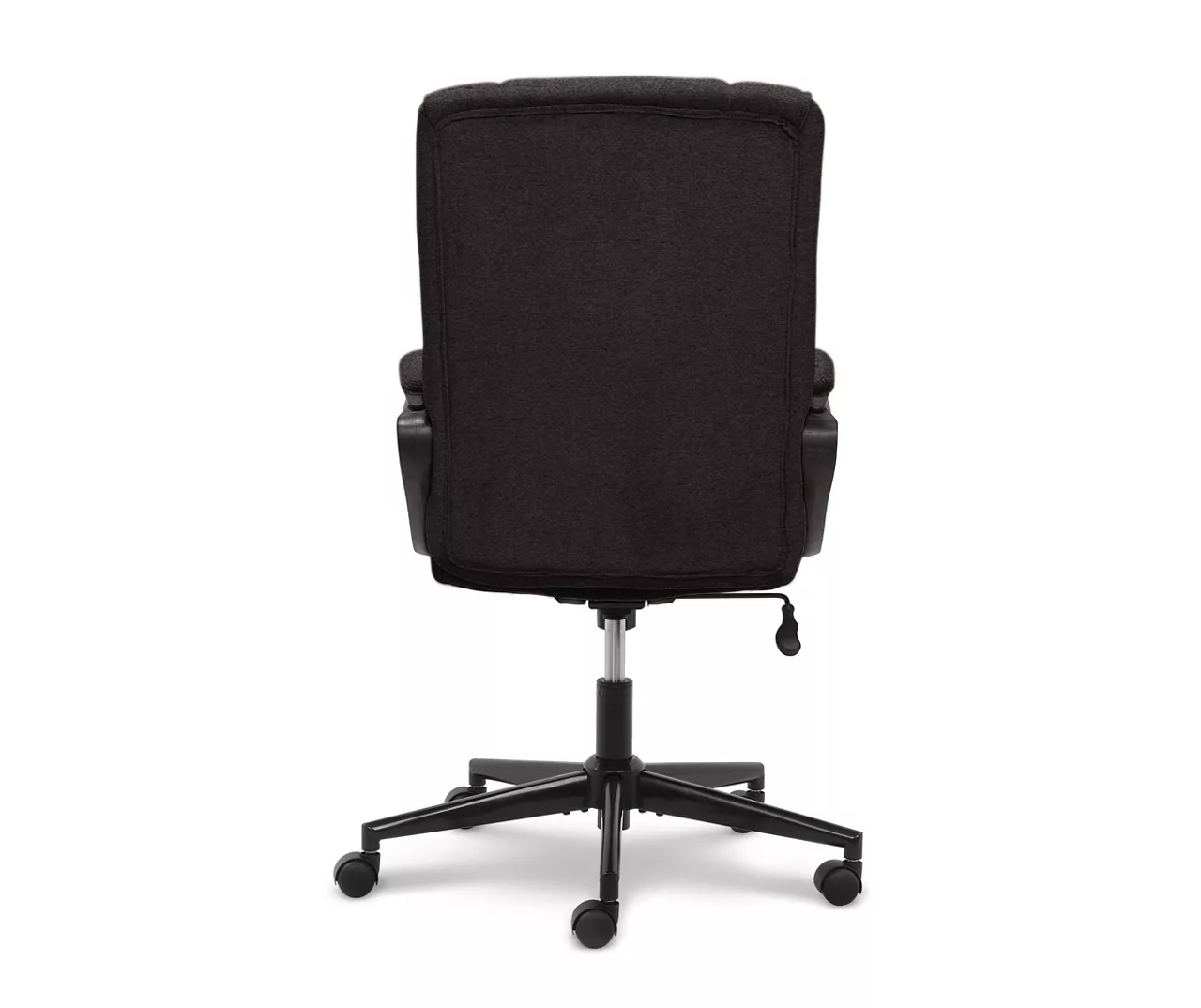 Hannah Charcoal Gray Microfiber Office Chair 17 Hannah Charcoal Gray Microfiber Office Chair - Image 15