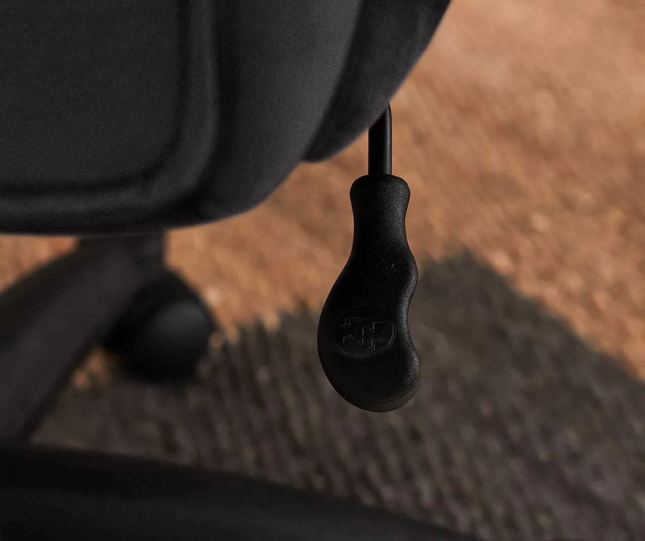 Hannah Charcoal Gray Microfiber Office Chair 19 Hannah Charcoal Gray Microfiber Office Chair - Image 17