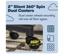 Hannah Charcoal Gray Microfiber Office Chair 31 Hannah Charcoal Gray Microfiber Office Chair -COSCO Store 810513553 A0 9