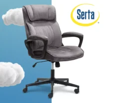 Gray & Black Executive Office Chair -COSCO Store 810513554