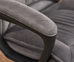 Gray & Black Executive Office Chair -COSCO Store 810513554 6