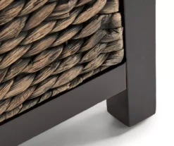 Rustic Black Wicker Storage Trunk -COSCO Store 810513555 10