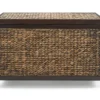 Rustic Black Wicker Storage Trunk -COSCO Store 810513555 11