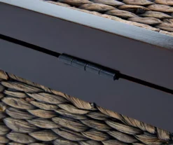 Rustic Black Wicker Storage Trunk -COSCO Store 810513555 6