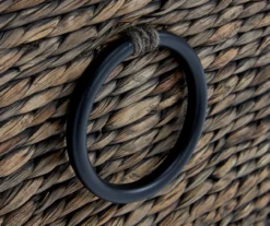 Rustic Black Wicker Storage Trunk -COSCO Store 810513555 9