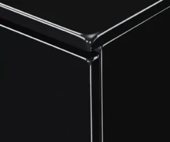 Black Hudson 2-Drawer Wood Nightstand -COSCO Store 810513557 14