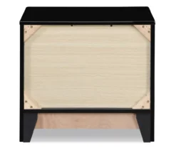 Black Hudson 2-Drawer Wood Nightstand -COSCO Store 810513557 15