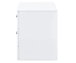 White Hudson 2-Drawer Wood Nightstand 22 White Hudson 2-Drawer Wood Nightstand -COSCO Store 810513558 12