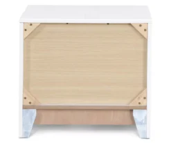 White Hudson 2-Drawer Wood Nightstand 31 White Hudson 2-Drawer Wood Nightstand -COSCO Store 810513558 15