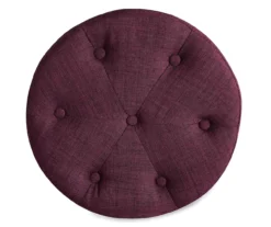 Penelope Eggplant Tufted Stool 11 Penelope Eggplant Tufted Stool -COSCO Store 810513574 6