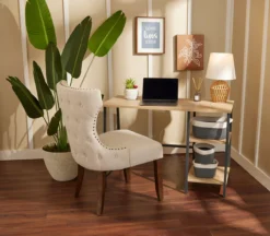 Eden Nailhead Upholstered Chair -COSCO Store 810515879 B0 1