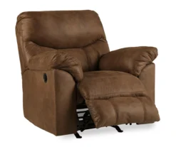 Boxberg Bark Faux Leather Rocker Recliner -COSCO Store 810519666 4
