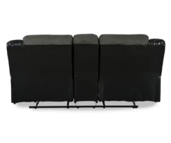 Earhart Faux Leather Reclining Console Loveseat -COSCO Store 810519695 2