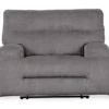 Coombs Charcoal Wide Seat Power Recliner -COSCO Store 810519706